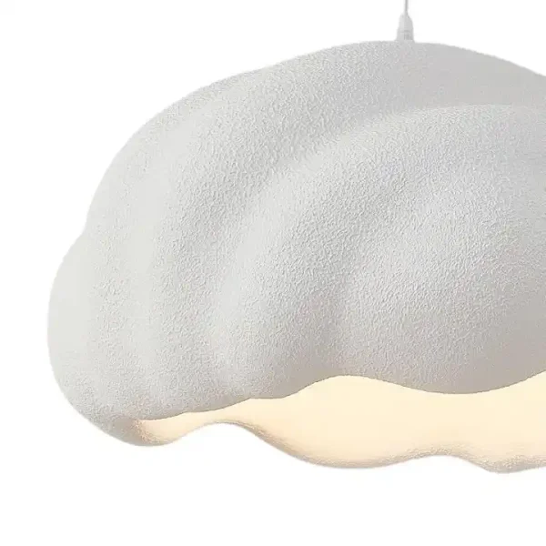 lampa chmura wabi sabi włączona