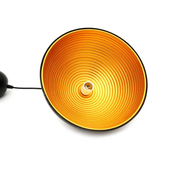 wnętrze lampy modern retro