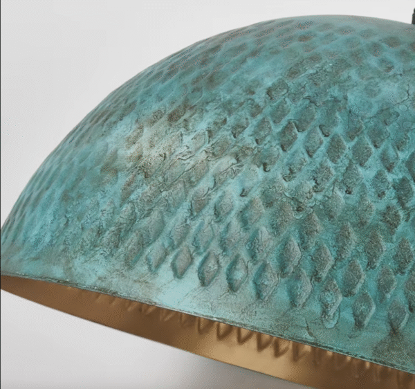 zielona lampa sufitowa verde oro kavahome