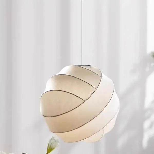 Biała lampa sufitowa